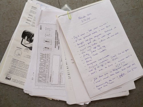 1986 Mercedes-Benz 500 SL R107 For Sale (picture 95 of 109)