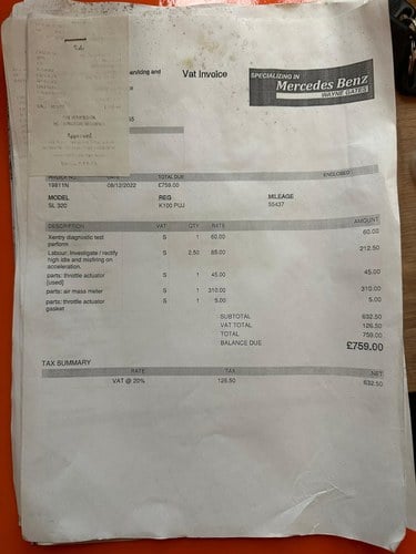 1991 Mercedes-Benz SL320 (R129) For Sale (picture 120 of 123)