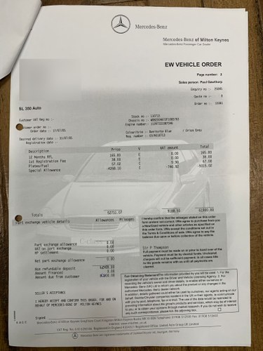 2005 Mercedes-Benz SL350 (R230) En venta (imagen 201 de 206)