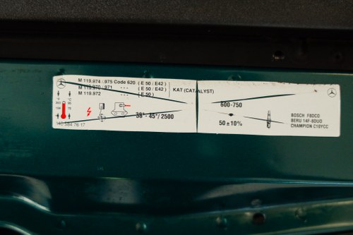 1995 Mercedes-Benz SL500 R129 In vendita (immagine 84 di 135)