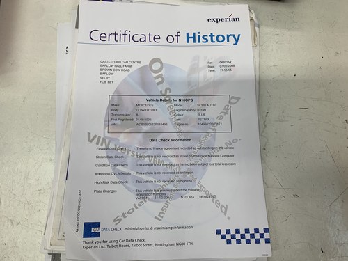 1995 Mercedes-Benz SL320 R129 En venta (imagen 178 de 198)