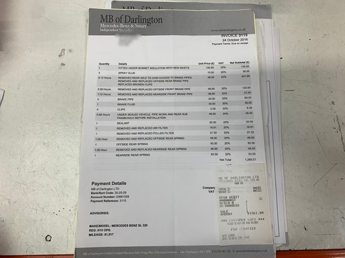 1995 Mercedes-Benz SL320 R129 En venta (imagen 189 de 198)