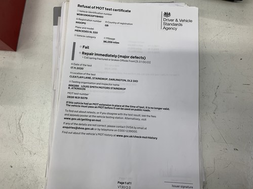 1995 Mercedes-Benz SL320 R129 En venta (imagen 174 de 198)