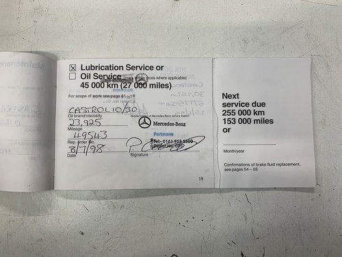 1995 Mercedes-Benz SL320 R129 En venta (imagen 163 de 198)