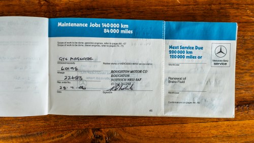 1986 Mercedes-Benz SL500 (R107) In vendita (immagine 164 di 195)