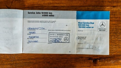 1986 Mercedes-Benz SL500 (R107) In vendita (immagine 149 di 195)