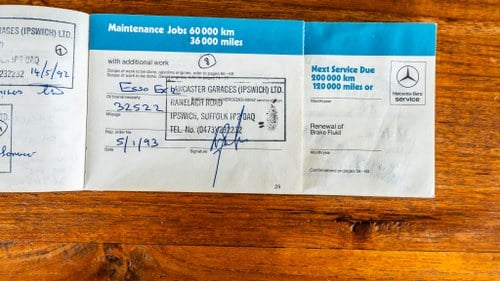 1986 Mercedes-Benz SL500 (R107) In vendita (immagine 155 di 195)