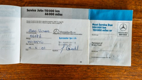 1986 Mercedes-Benz SL500 (R107) In vendita (immagine 161 di 195)