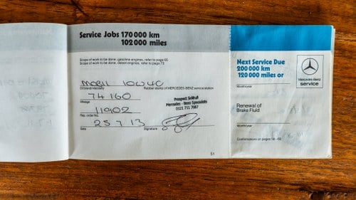 1986 Mercedes-Benz SL500 (R107) In vendita (immagine 168 di 195)