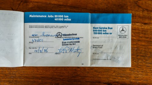 1986 Mercedes-Benz SL500 (R107) In vendita (immagine 157 di 195)