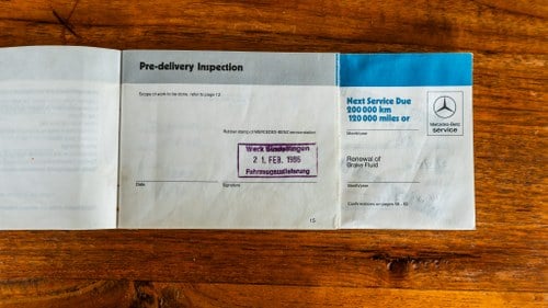 1986 Mercedes-Benz SL500 (R107) In vendita (immagine 147 di 195)