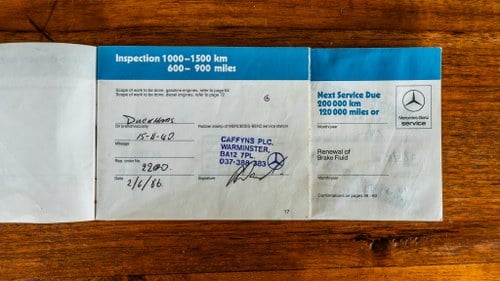 1986 Mercedes-Benz SL500 (R107) In vendita (immagine 148 di 195)