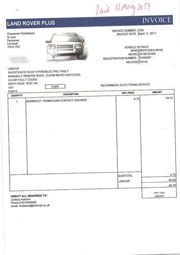 1998 Mercedes-Benz SL 500 (R129) In vendita (immagine 61 di 84)