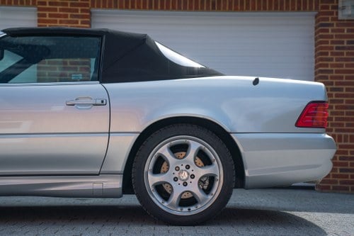 2001 Mercedes-Benz SL500 Silver Arrow (R129) Auto à vendre (picture 98 of 209)