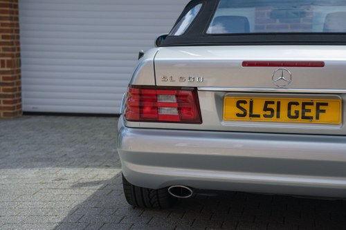 2001 Mercedes-Benz SL500 Silver Arrow (R129) Auto à vendre (picture 107 of 209)