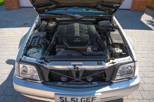 2001 Mercedes-Benz SL500 Silver Arrow (R129) Auto à vendre (picture 158 of 209)