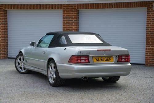 2001 Mercedes-Benz SL500 Silver Arrow (R129) Auto à vendre (picture 104 of 209)