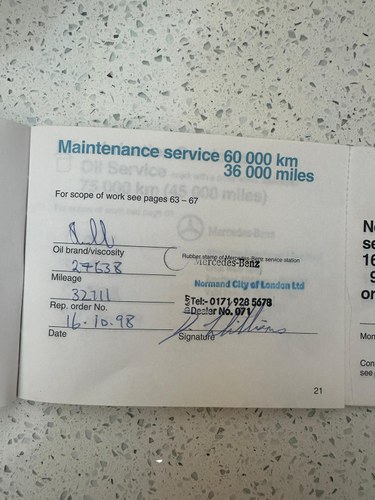 1994 Mercedes-Benz SL 500 (R129) In vendita (immagine 99 di 144)