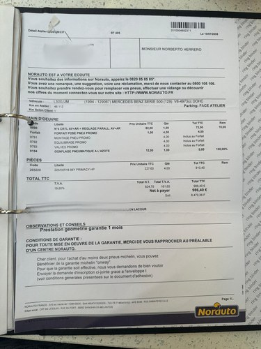 1994 Mercedes-Benz SL 500 (R129) In vendita (immagine 117 di 144)