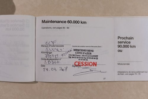 1996 Mercedes-Benz SL500 (R129) In vendita (immagine 218 di 240)