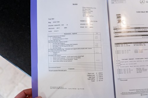 2003 Mercedes-Benz SL500 (R230) For Sale (picture 125 of 129)