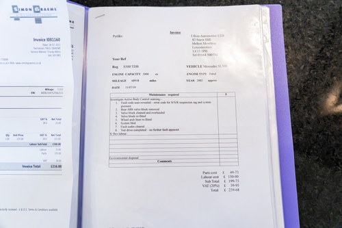 2003 Mercedes-Benz SL500 (R230) For Sale (picture 124 of 129)