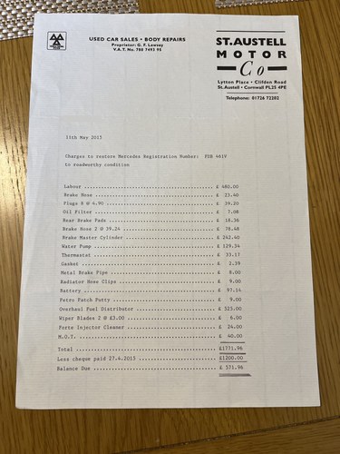 1979 Mercedes-Benz 450 SLC (C107) For Sale (picture 210 of 217)