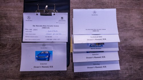 NO RESERVE - 1999 Mercedes-Benz SLK 230 For Sale (picture 166 of 176)