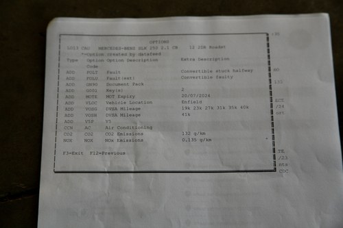 2013 Mercedes-Benz SLK 250 CDI BlueEfficiency Auto For Sale (picture 104 of 112)