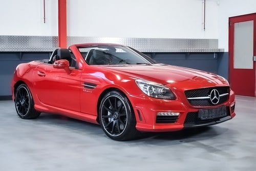 2012 Mercedes-Benz SLK55 AMG convertible LHD à vendre (picture 1 of 74)