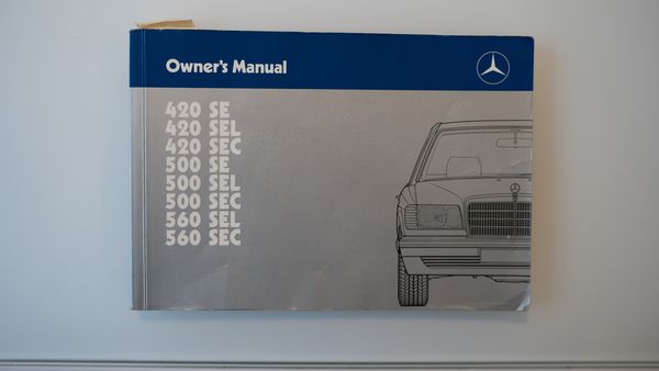 1989 Mercedes-Benz 500SEL (W126 Series 2) For Sale (picture :index of 139)