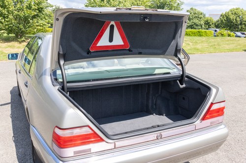 1997 Mercedes-Benz S500 (W140) till salu (bild 77 av 144)