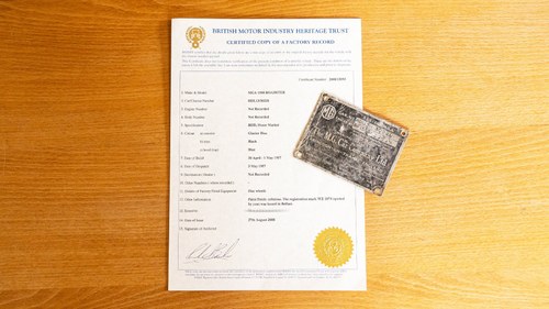 1957 MGA 1500 Roadster à vendre (picture 113 of 128)