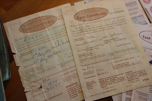 1937 MG VA Saloon à vendre (picture 64 of 68)