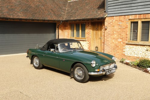 1968 MGB Roadster Heritage Shell 2.1L En venta (imagen 24 de 165)
