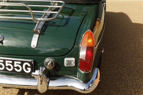1968 MGB Roadster Heritage Shell 2.1L En venta (imagen 115 de 165)