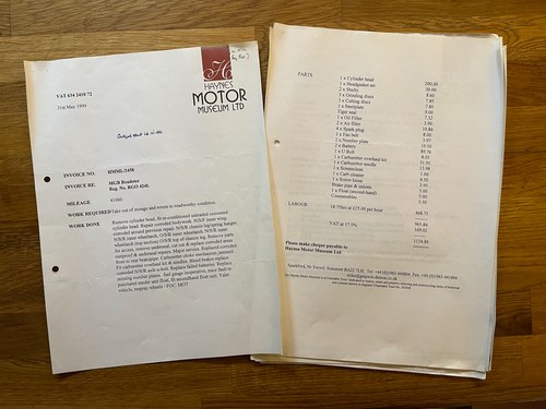 1972 MG MGB Roadster zum Verkauf (Bild 143 von 148)