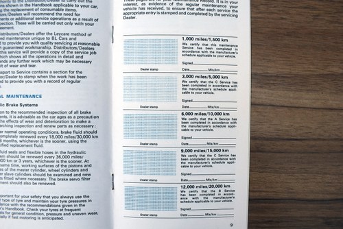 1981 MGB GT LE En venta (imagen 151 de 153)