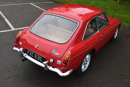 1972 MG B GT Coupe Te koop (foto 11 van 79)