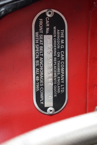 1972 MG B GT Coupe Te koop (foto 55 van 79)