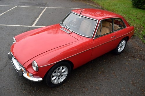 1972 MG B GT Coupe Te koop (foto 5 van 79)