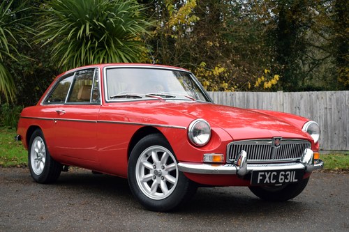 1972 MG B GT Coupe Te koop (foto 1 van 79)