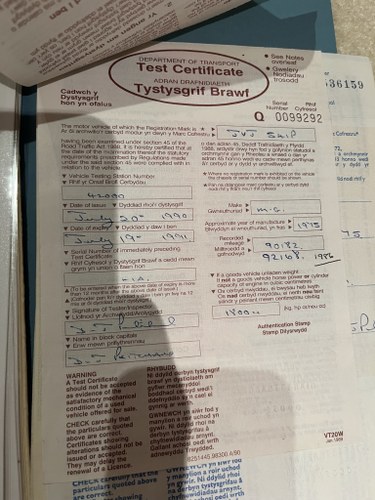 NO RESERVE - 1975 MGB GT Jubilee Edition Restoration Project In vendita (immagine 103 di 132)