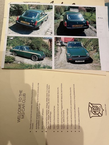 NO RESERVE - 1975 MGB GT Jubilee Edition Restoration Project In vendita (immagine 109 di 132)