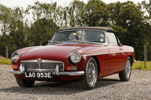 1967 MGB Roadster In vendita (immagine 22 di 173)