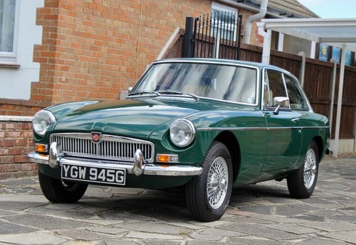 1969 MGB GT à vendre (picture 1 of 93)
