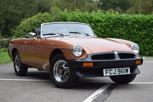 1981 MGB Limited Edition Roadster For Sale (picture 2 of 109)