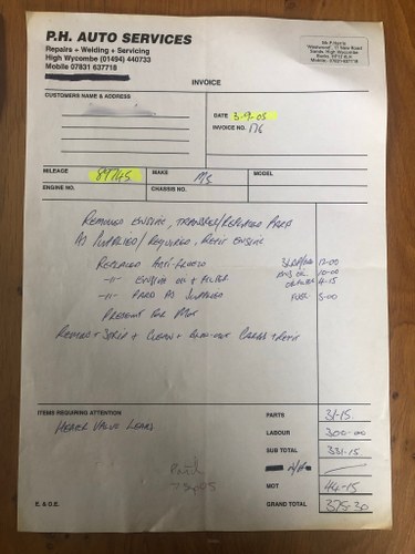 1971 MGB Roadster zum Verkauf (Bild 81 von 82)