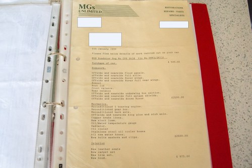 1964 MG B zum Verkauf (Bild 202 von 213)