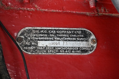 1969 MGB Roadster In vendita (immagine 192 di 230)